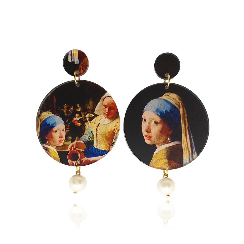 Σκουλαρίκια "Girl with a Pearl Earring" Johannes Vermeer