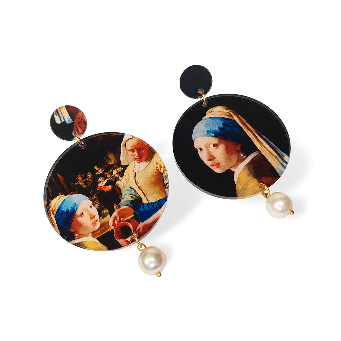 "Girl with a Pearl Earring" Johannes Vermeer Earrings