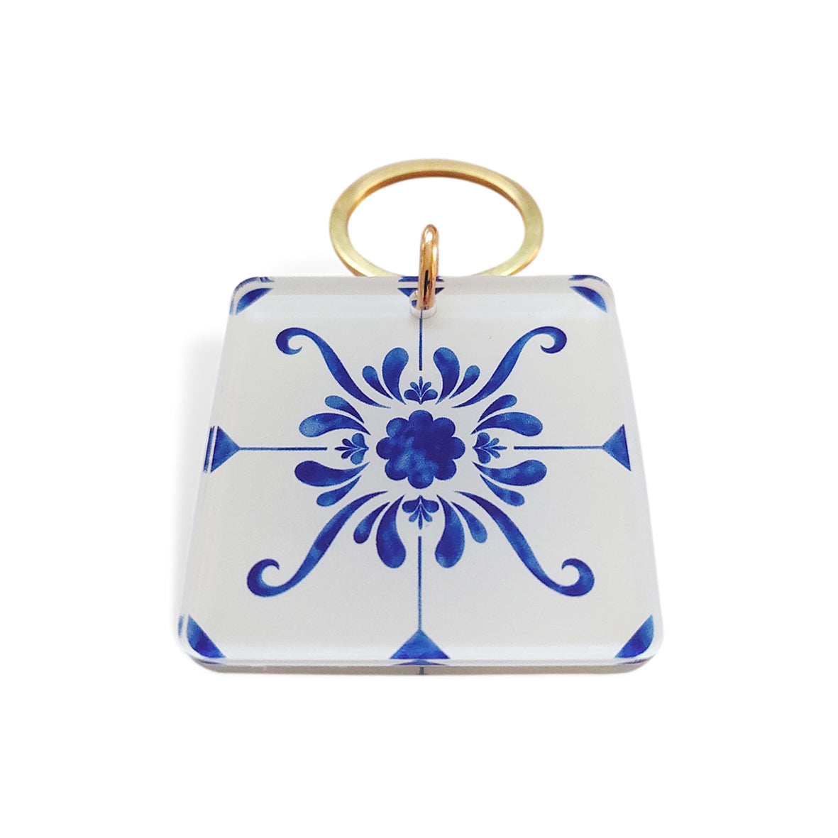 "Greek Tile" Keychain
