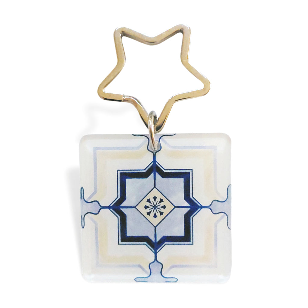 Μπρελόκ "Blue Tile"