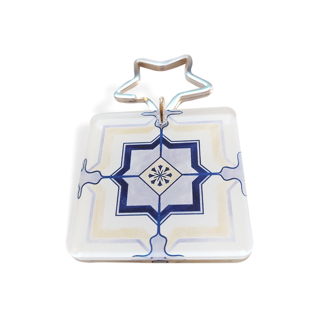 Μπρελόκ "Blue Tile"