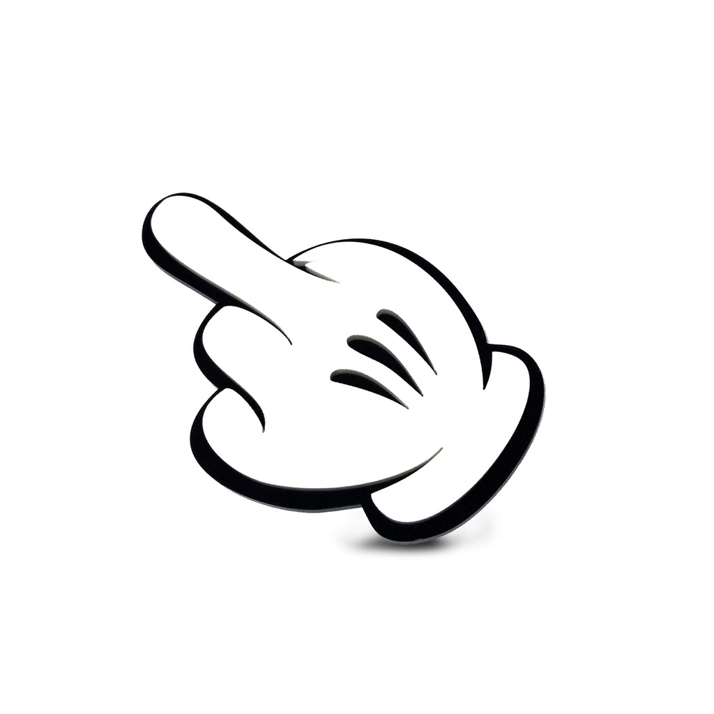 Καρφίτσα "Mickey Mouse Middle Finger"
