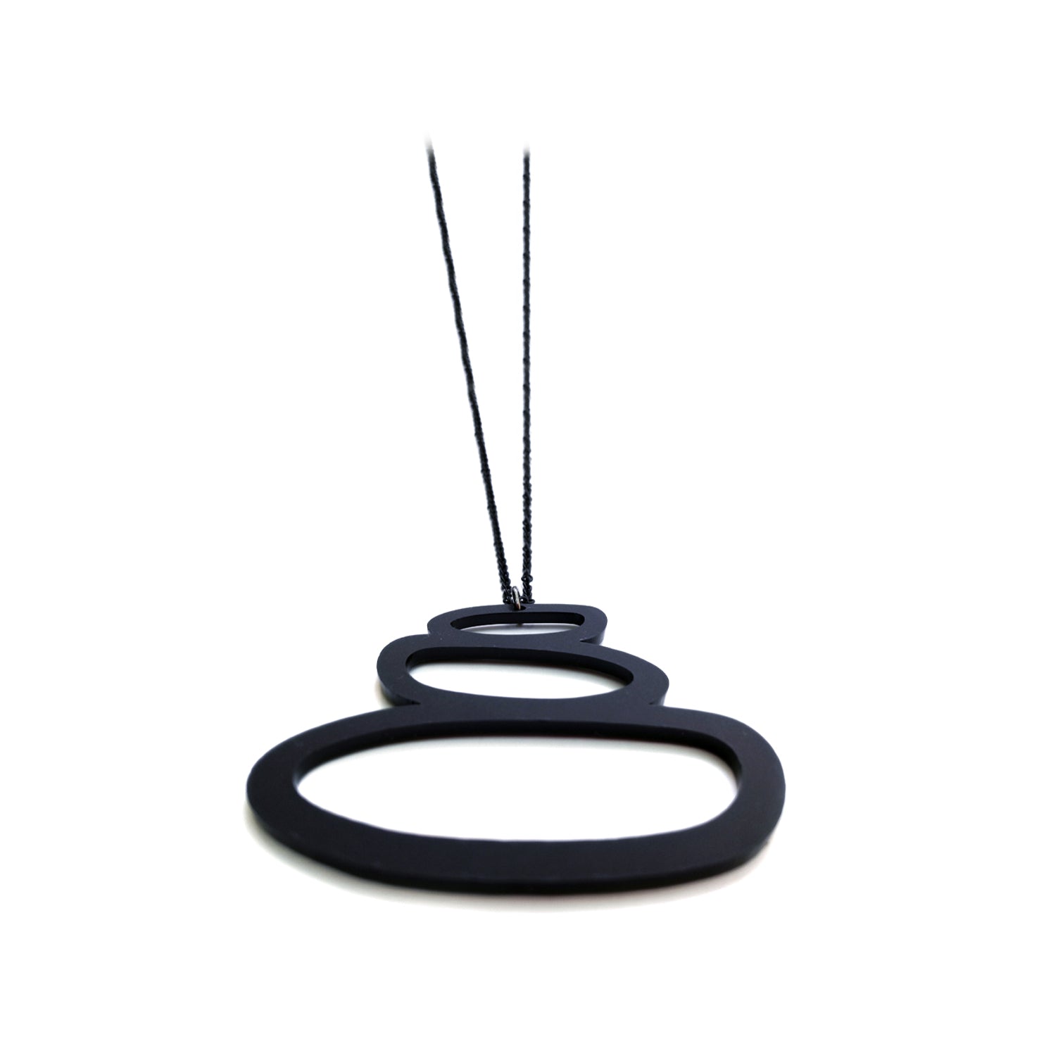 "Zen Rocks" necklace, long