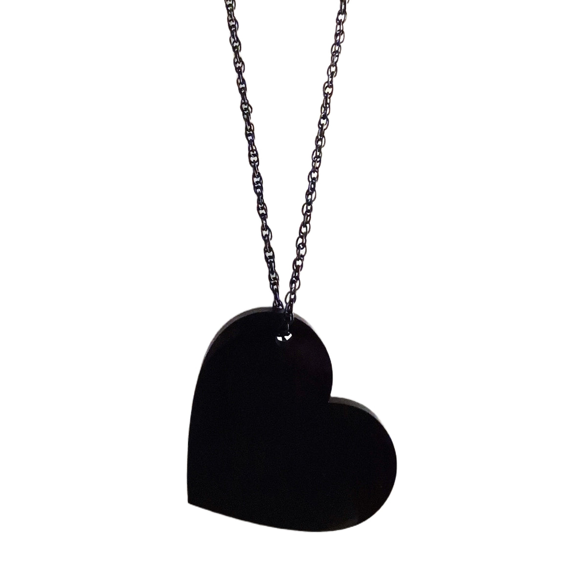 "Empty Heart" Necklace