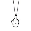 "Mickey Mouse Middle Finger"