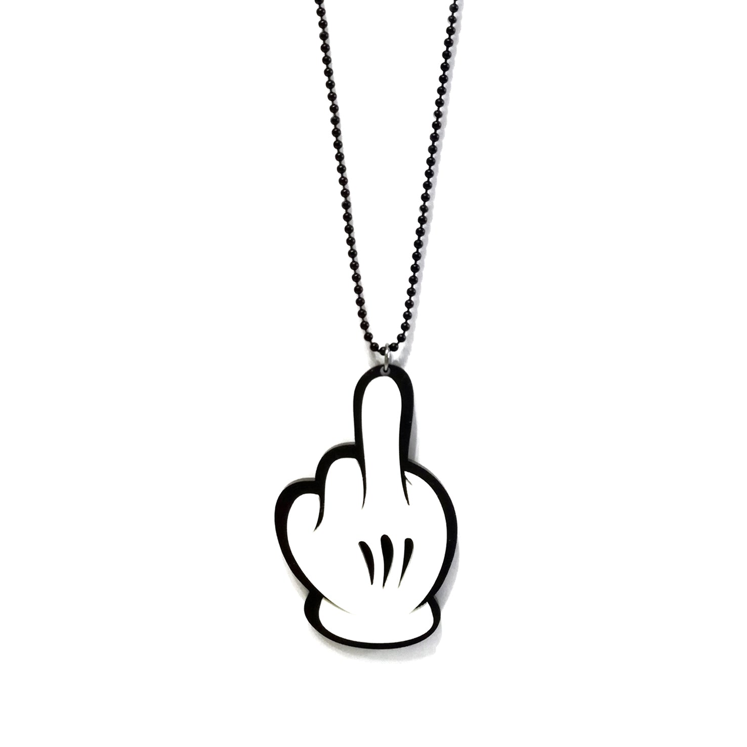 "Mickey Mouse Middle Finger"