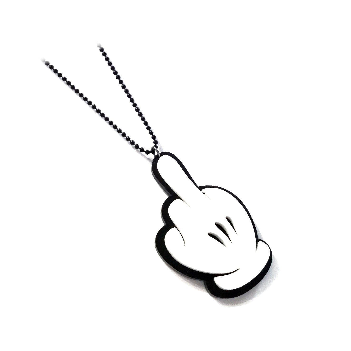 "Mickey Mouse Middle Finger"