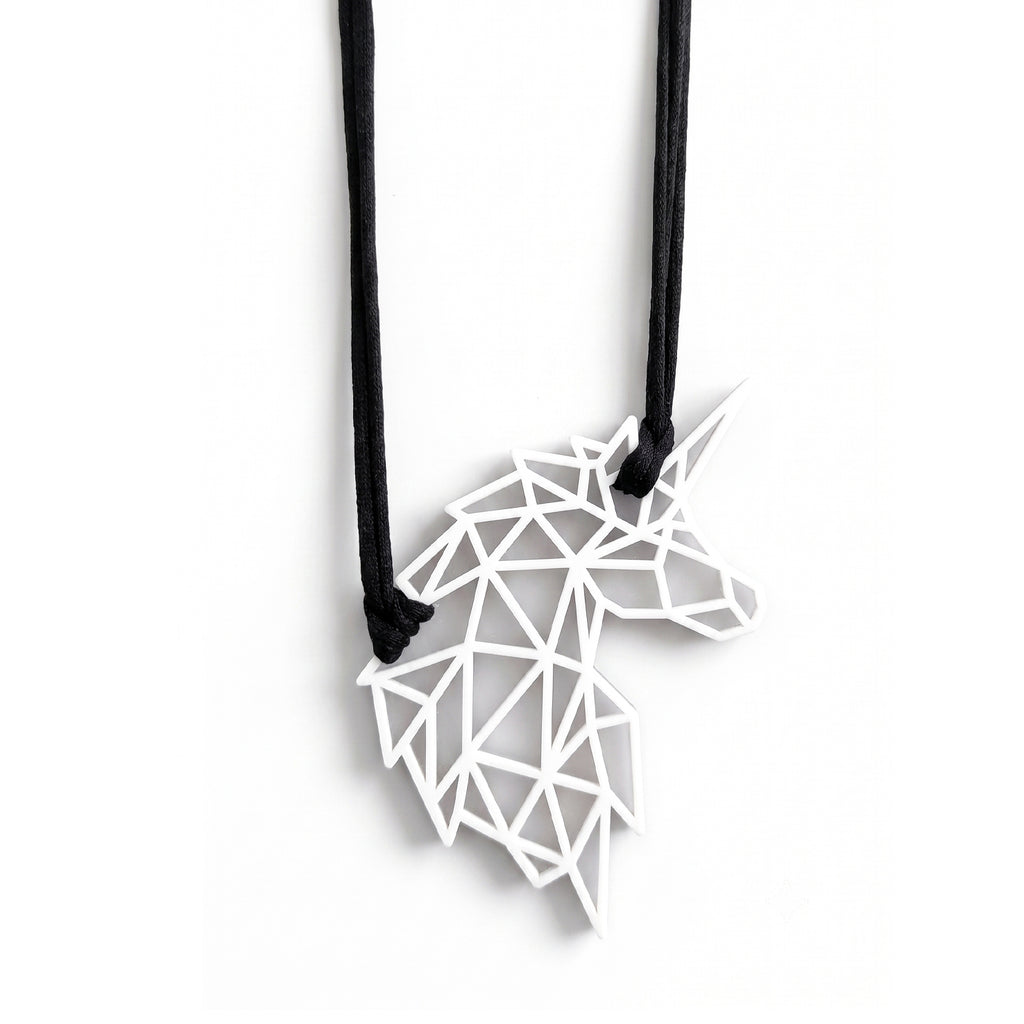 Κολιέ "Origami Unicorn"