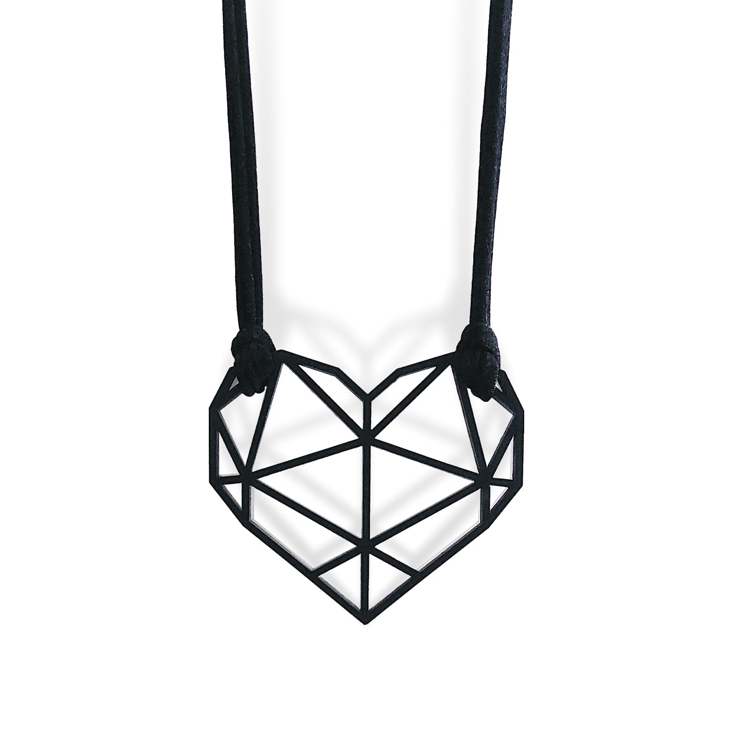 "Origami Heart" Necklace