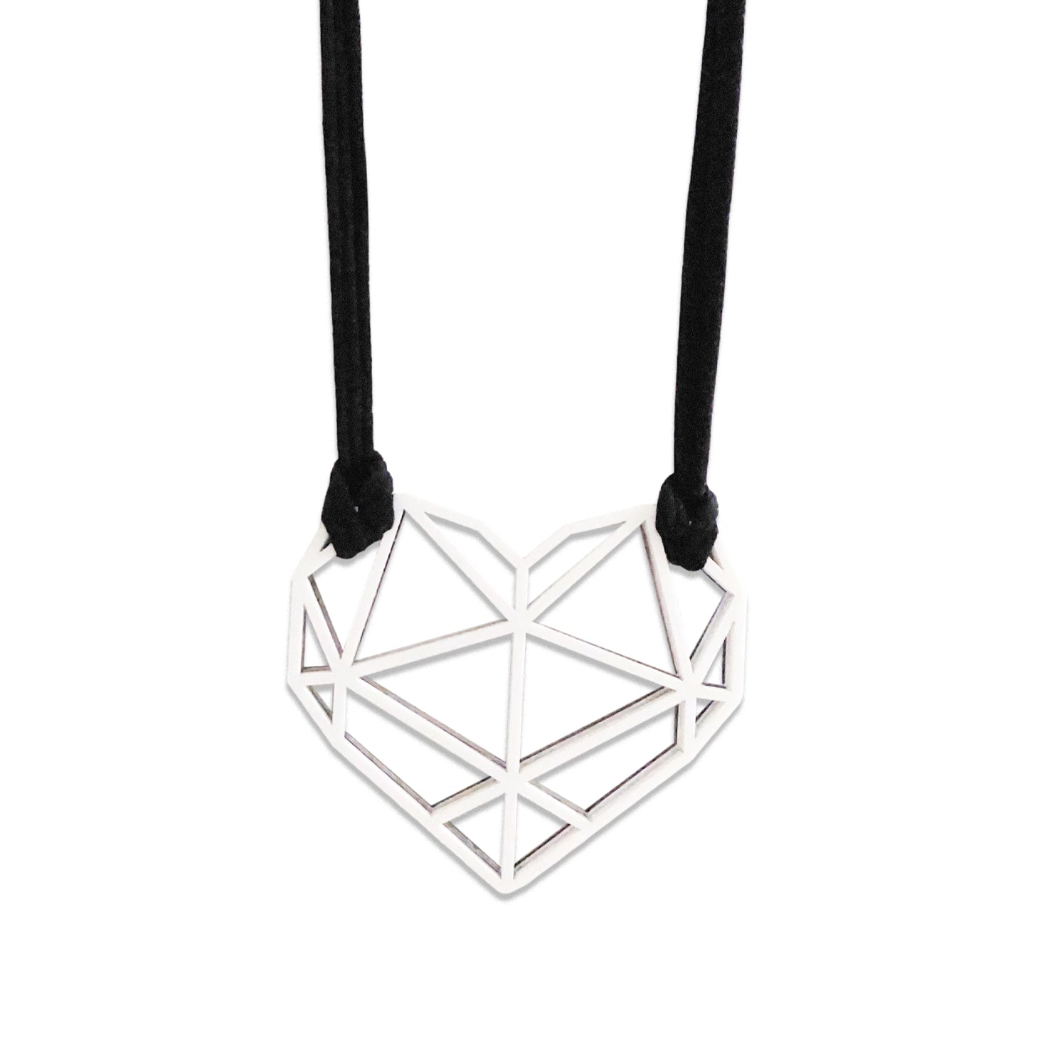 "Origami Heart" Necklace
