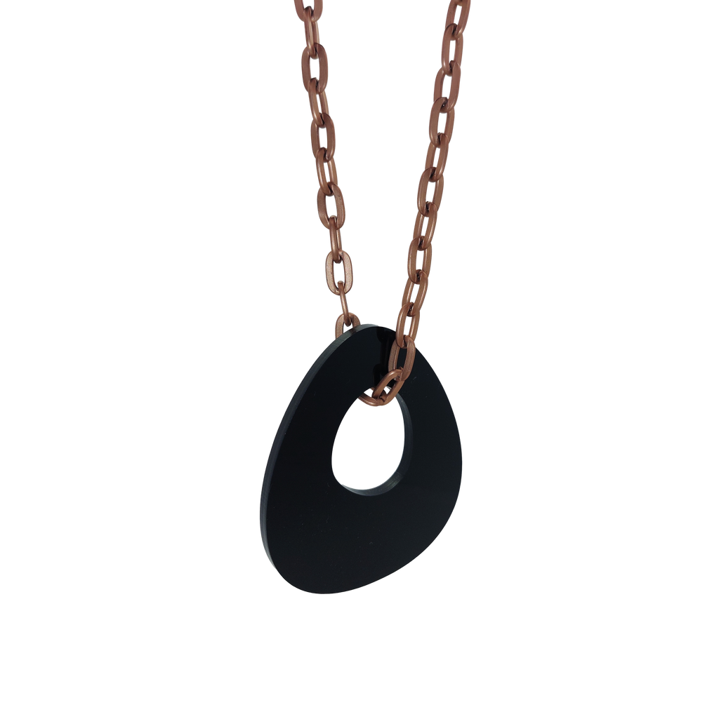 Κολιέ "Black Tear"