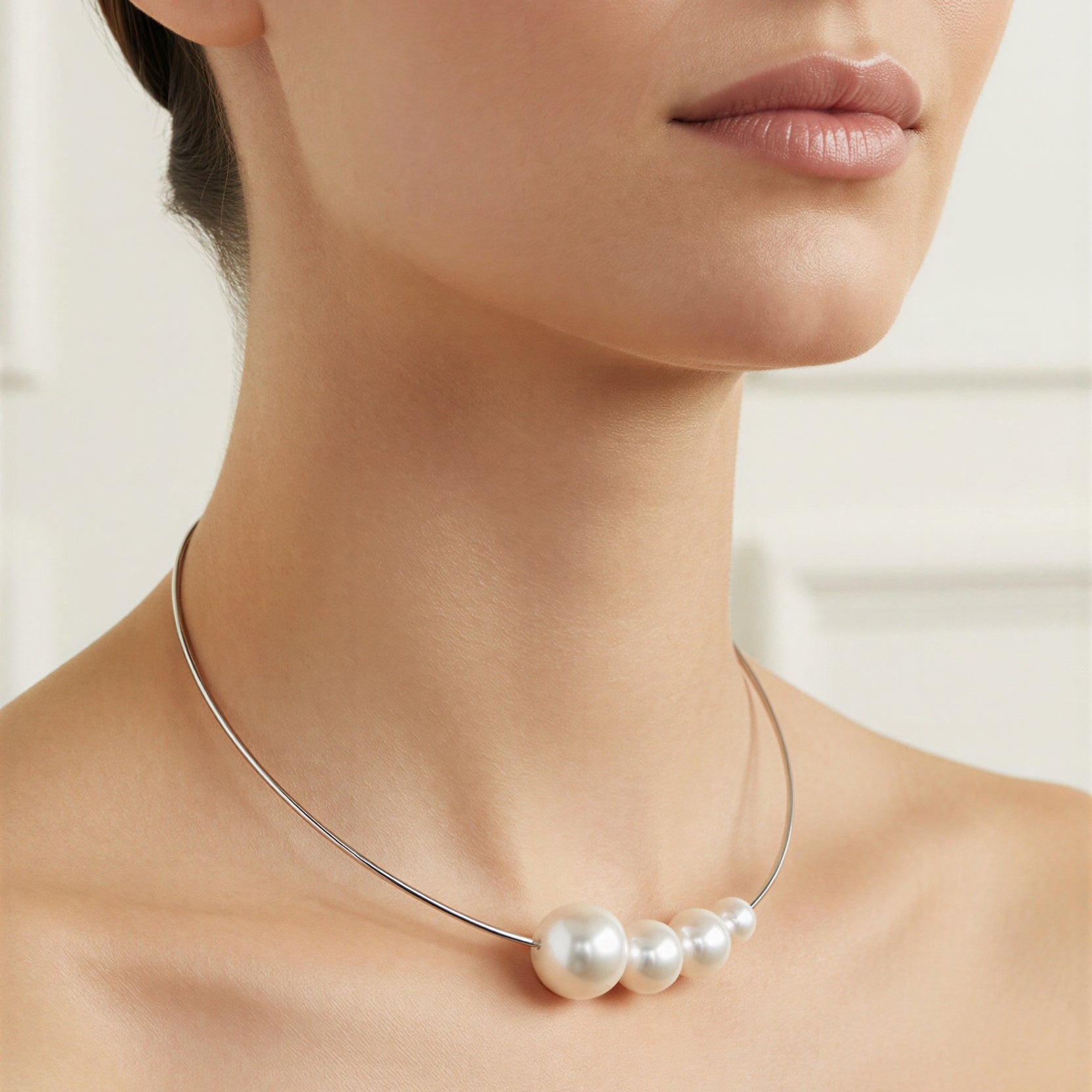 Κολιέ "White Pearls"