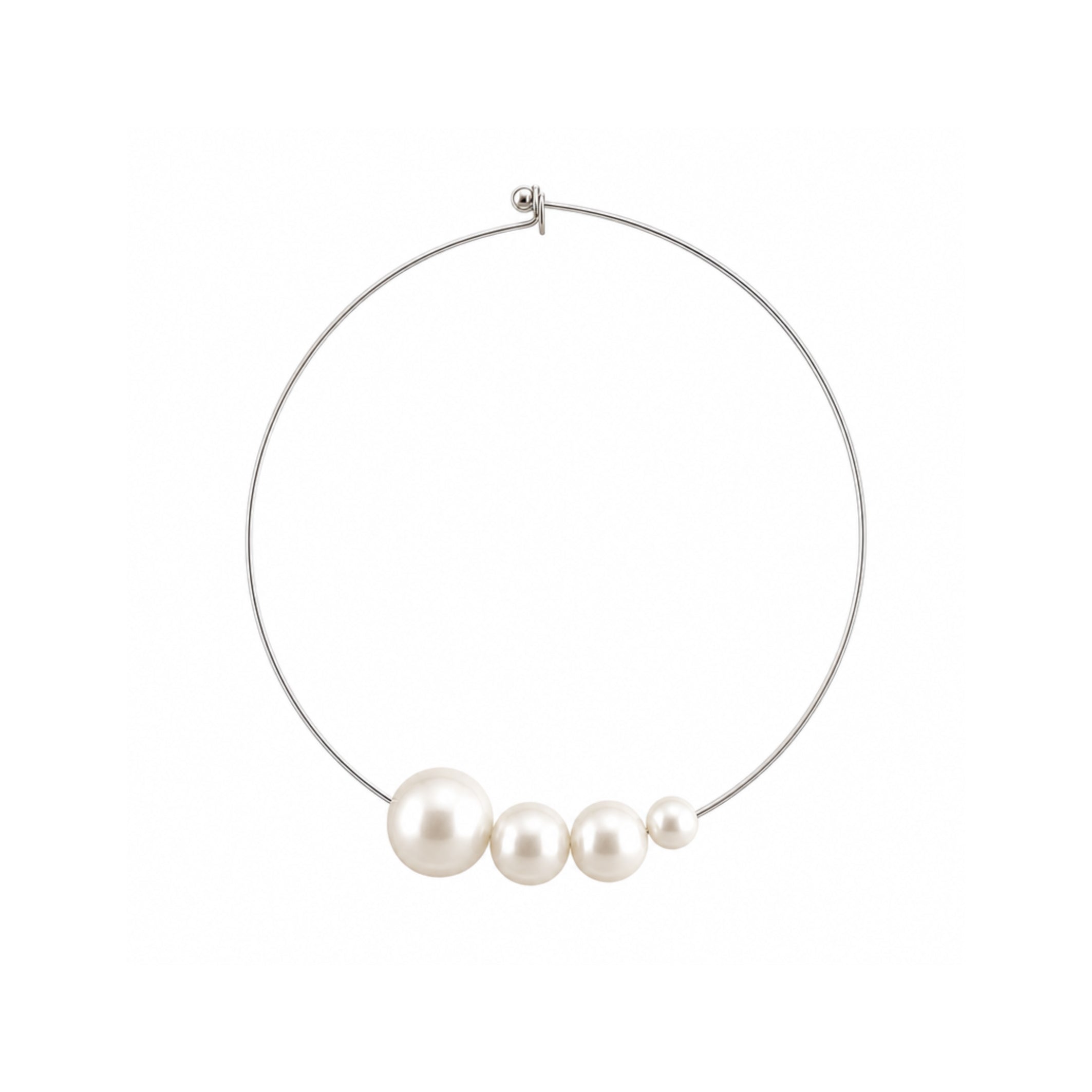 Necklace "Black Tear"