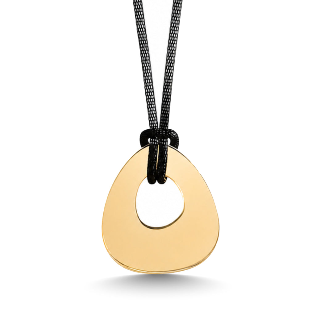 Necklace "Black Tear"