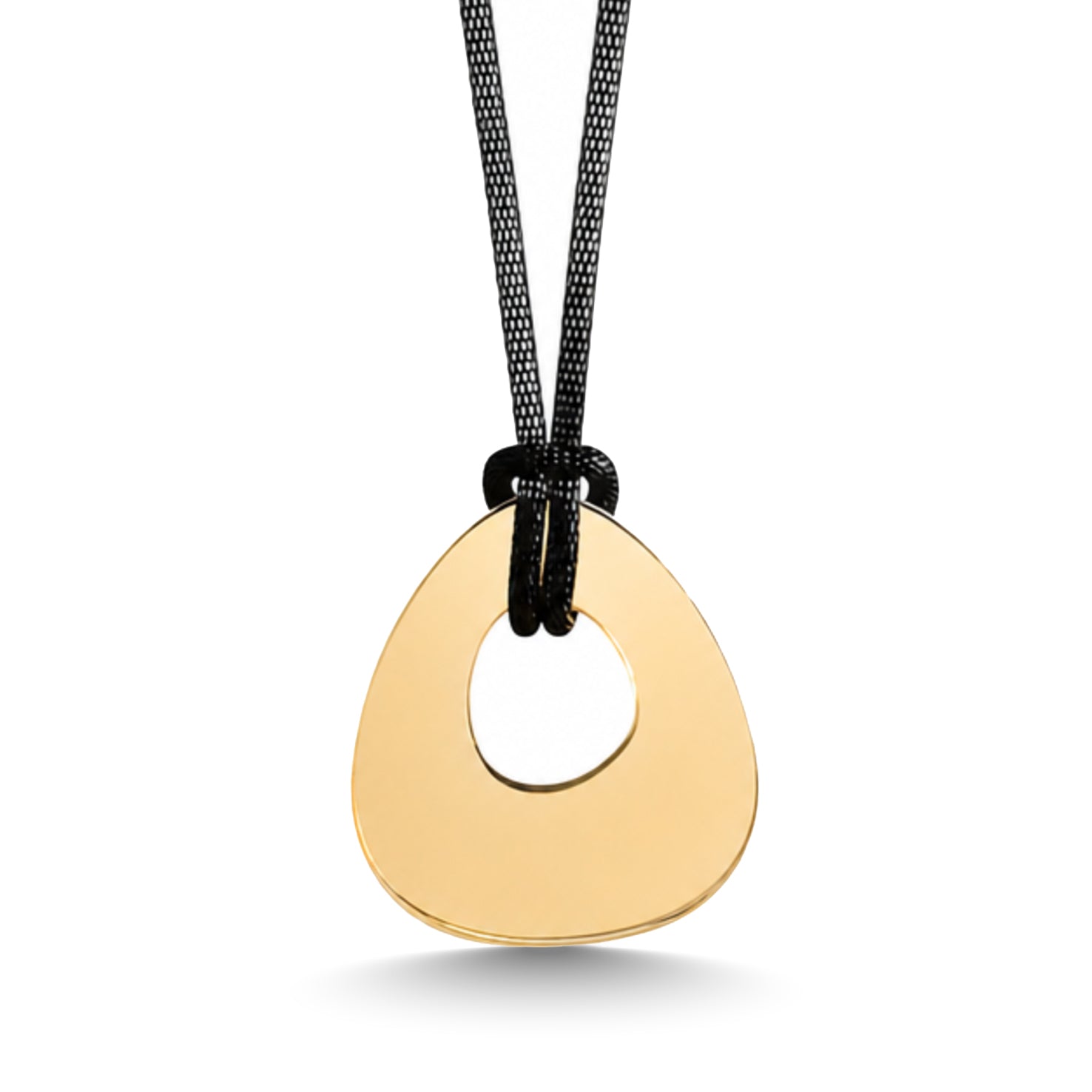 Necklace "Black Tear"