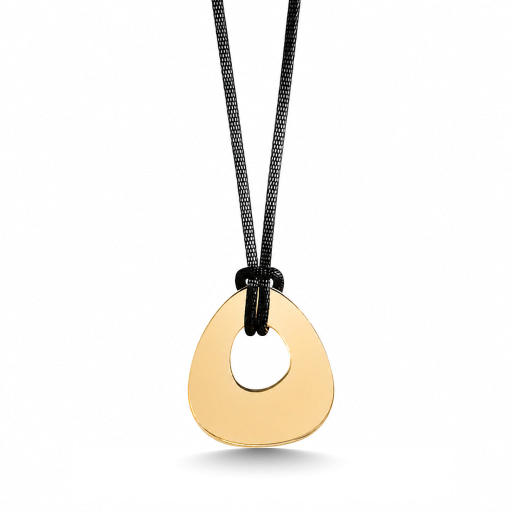 Necklace "Black Tear"