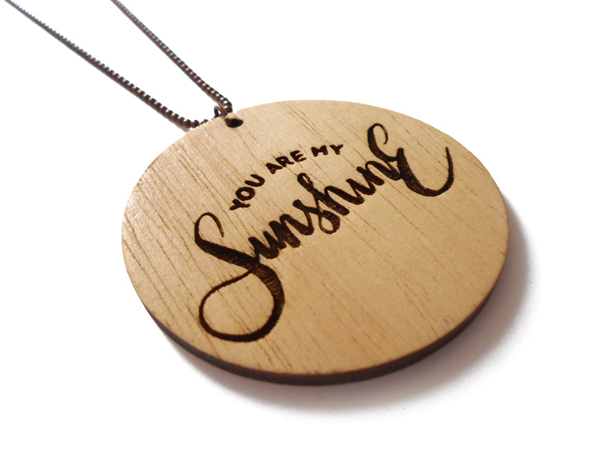 Κολιέ "You are my Sunshine"
