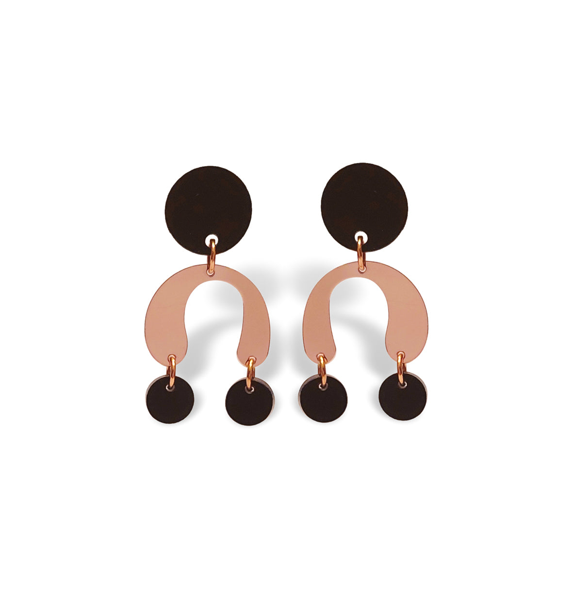 Σκουλαρίκια "Gold Petal"