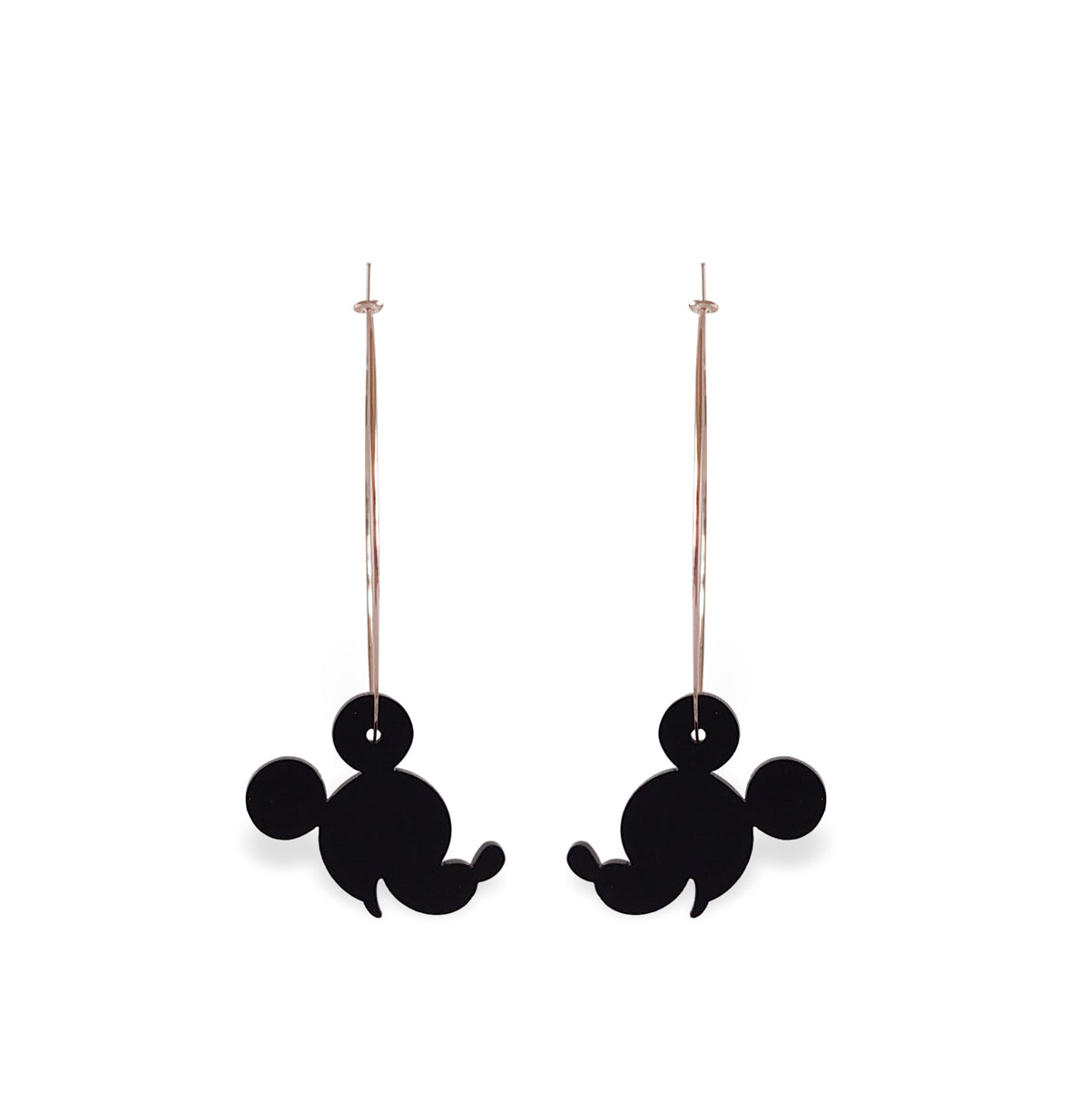 "Mickey Mouse" Hoop Earrings
