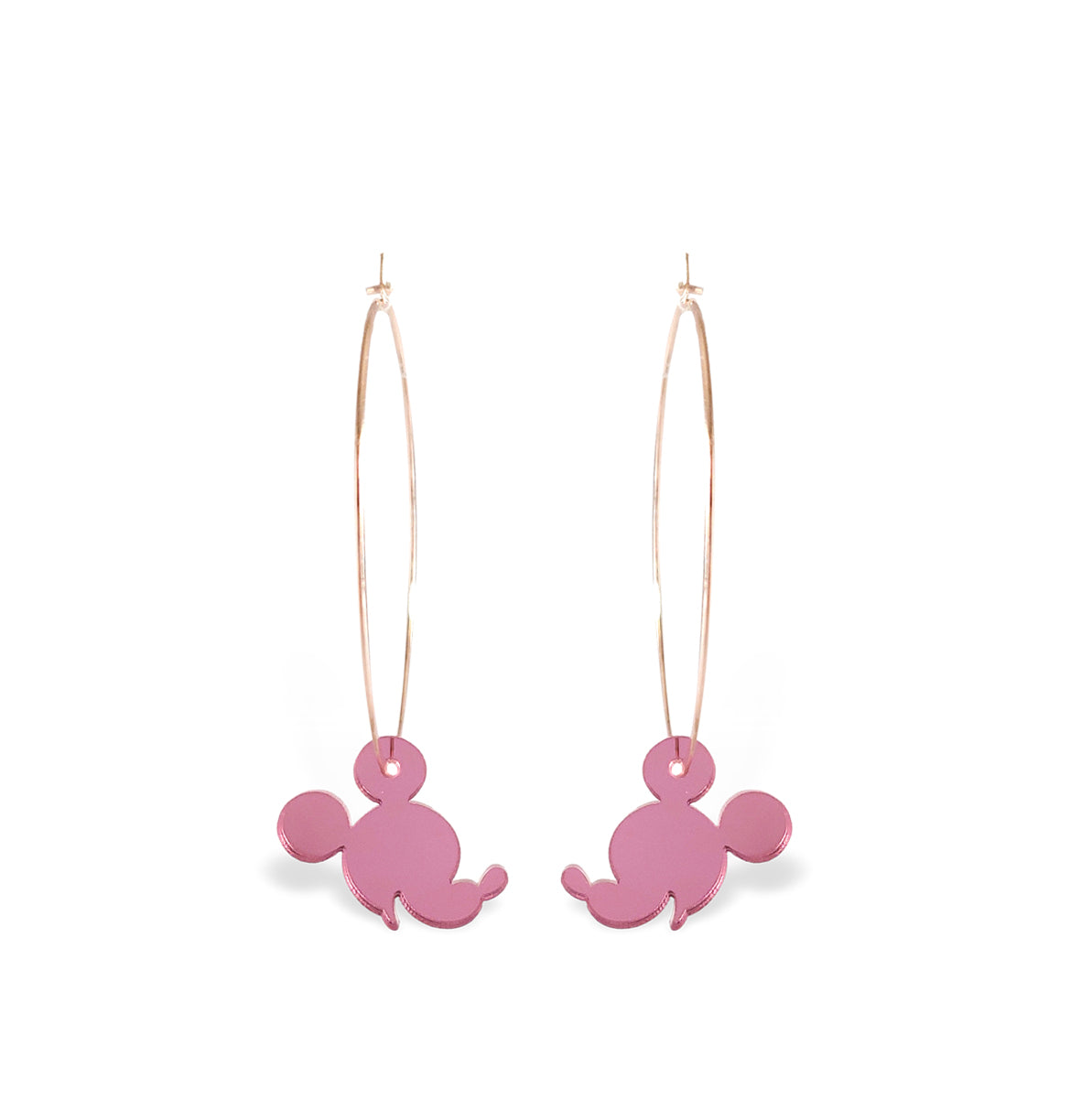 "Mickey Mouse" Hoop Earrings