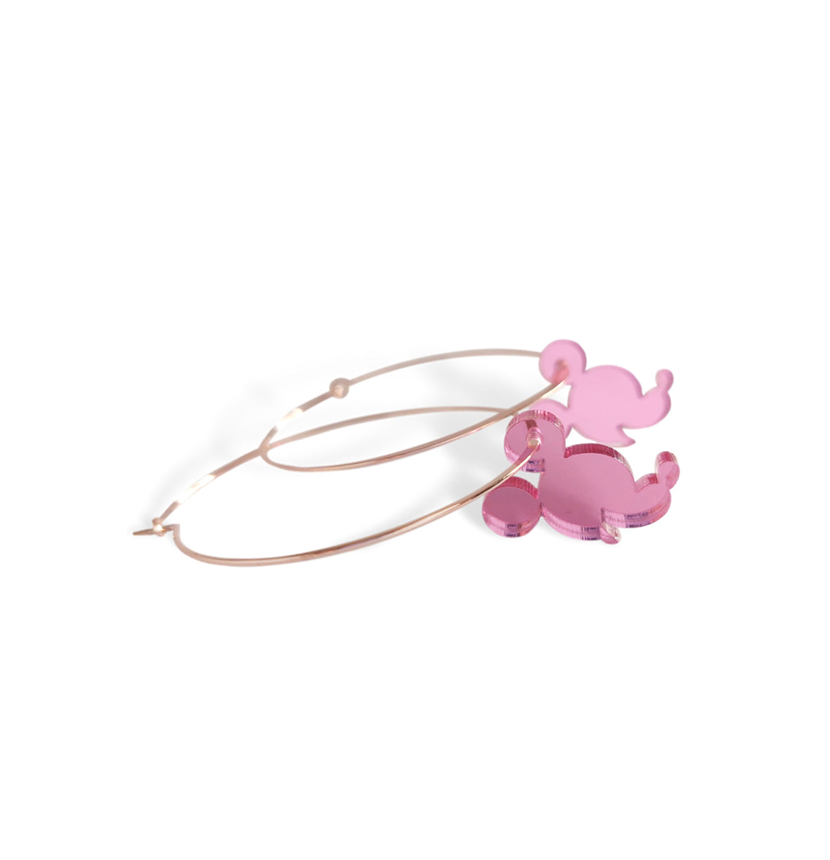 "Mickey Mouse" Hoop Earrings