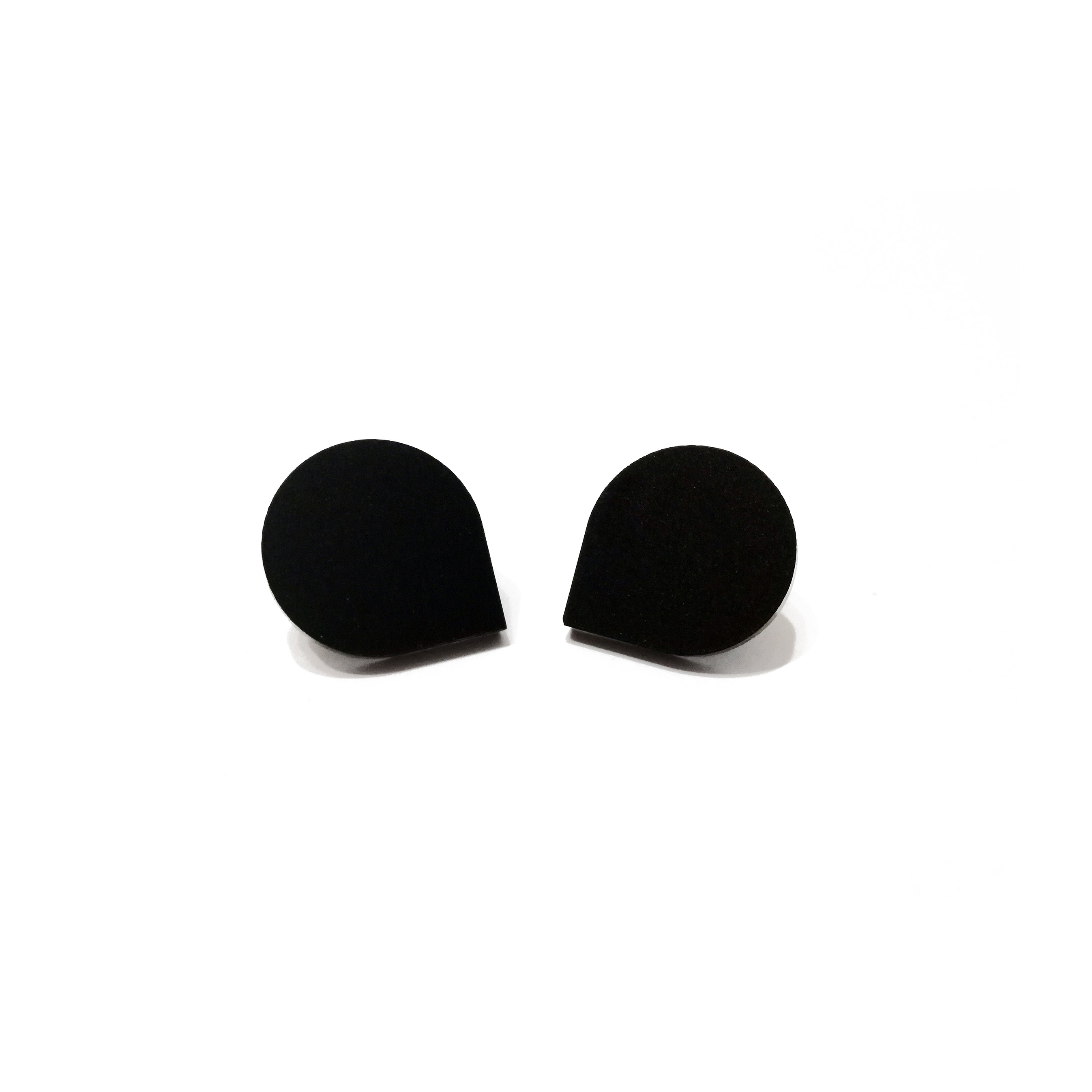 Black "Drop" Earrings