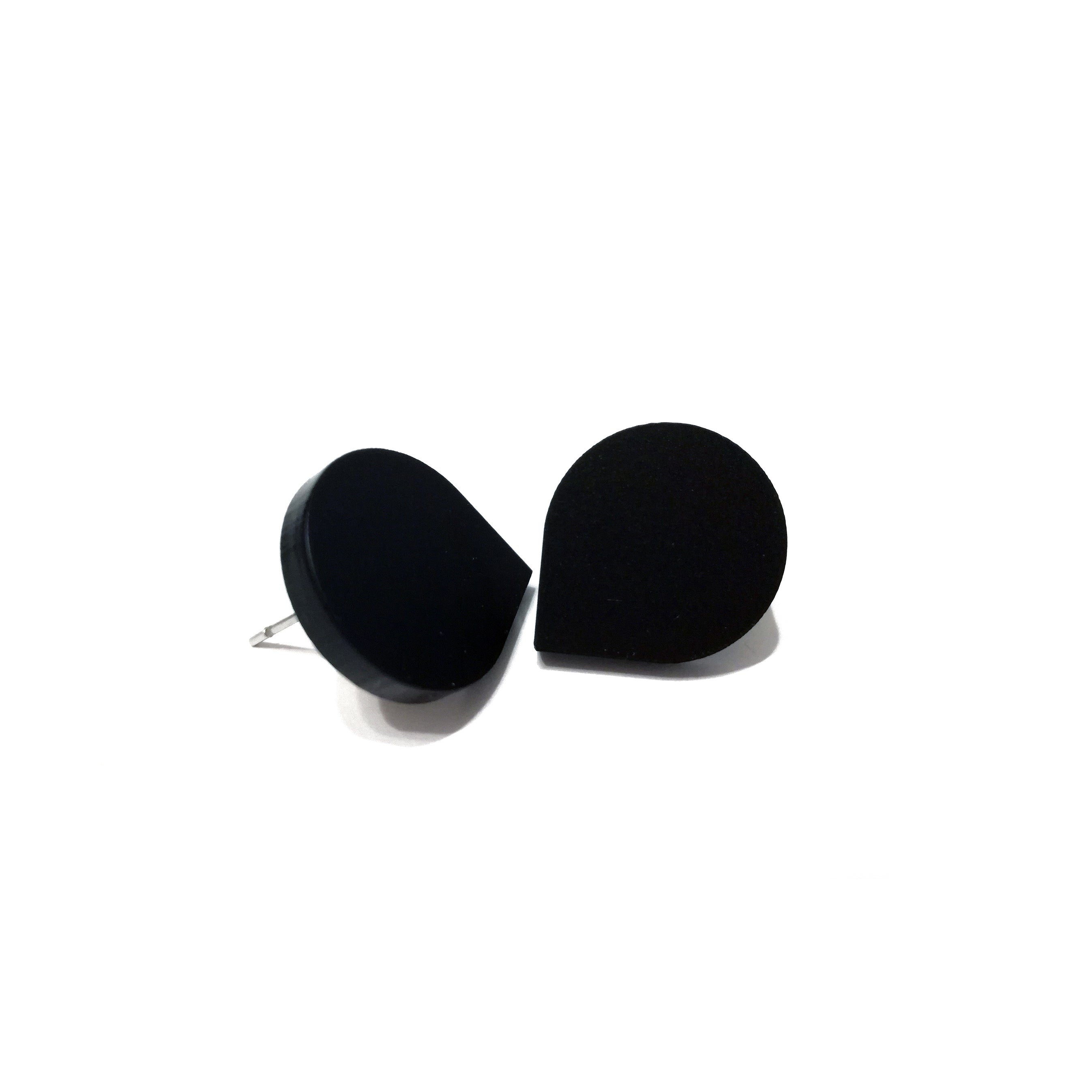 Black "Drop" Earrings