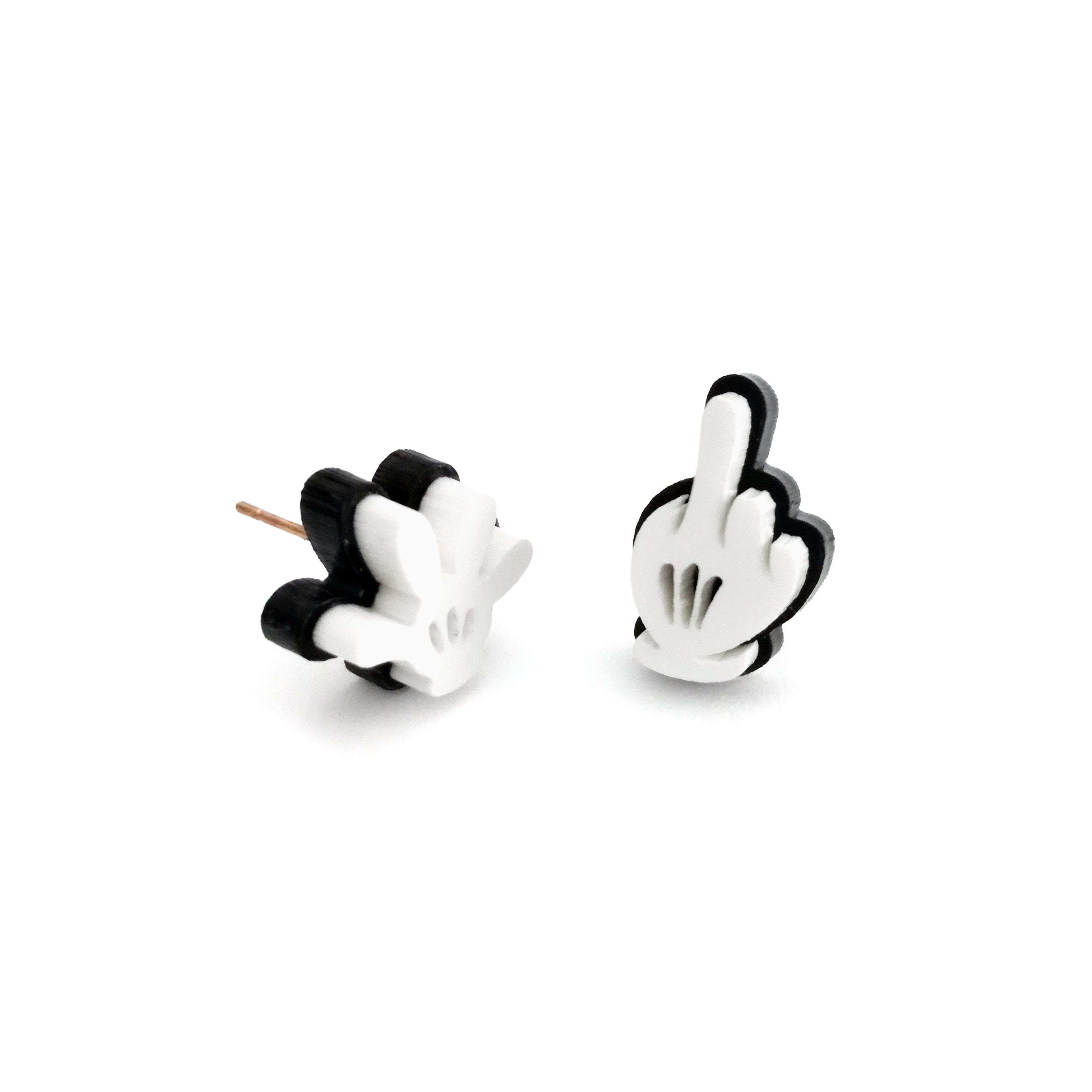 Σκουλαρίκια "Mickey Mouse Gloves"