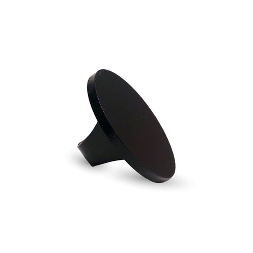 Δαχτυλίδι "Black Disc" large