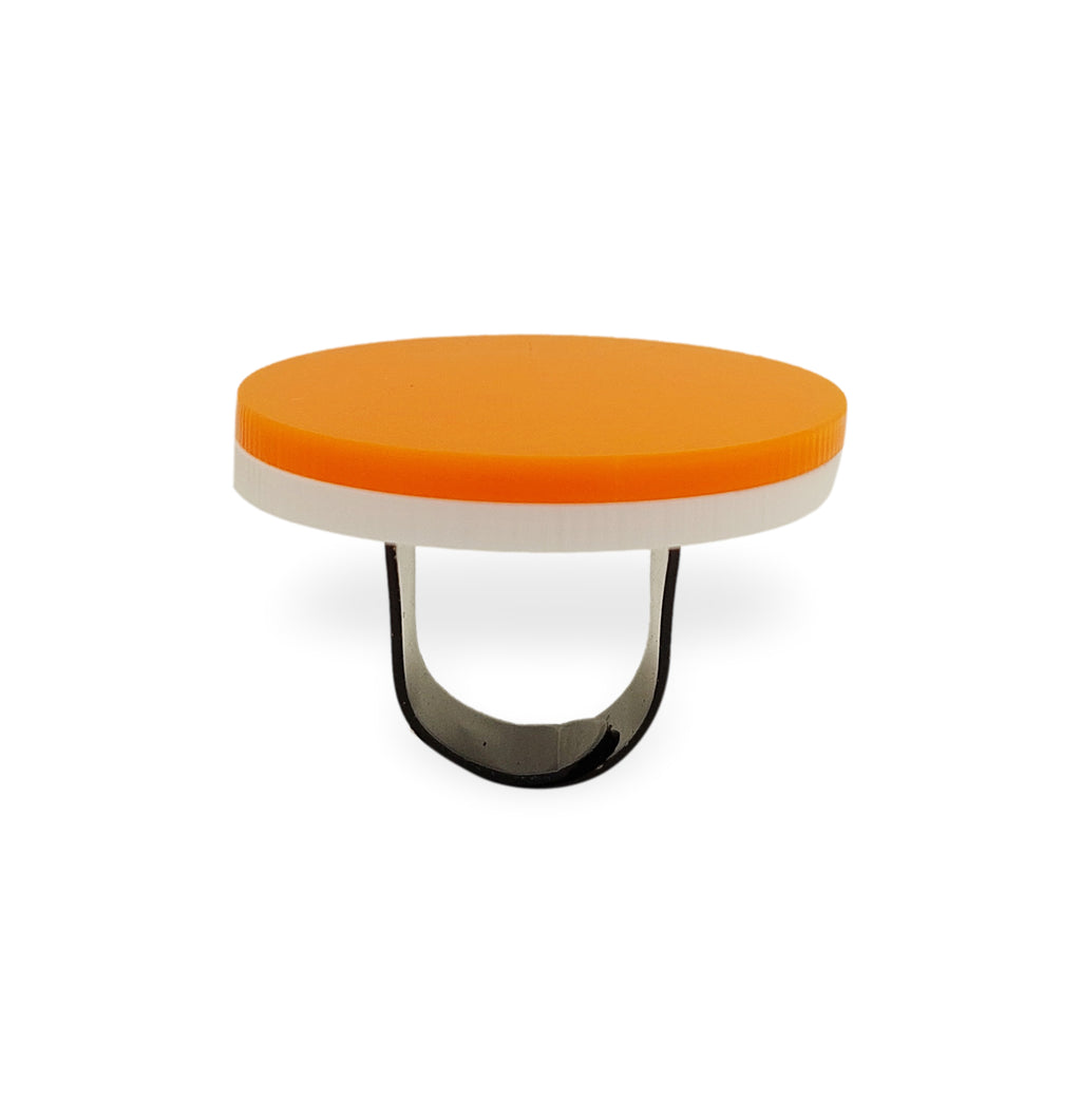 Δαχτυλίδι "Orange Disc"