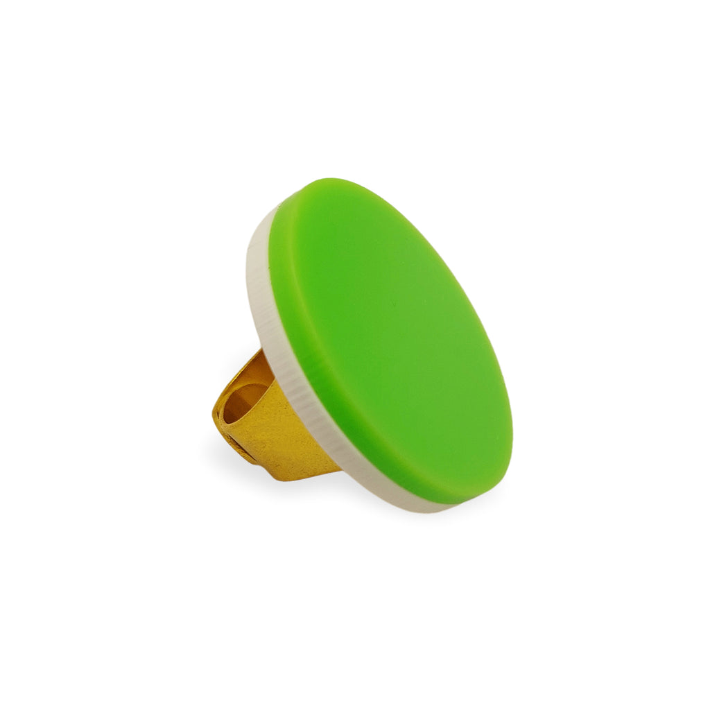 Δαχτυλίδι "Green Disc"