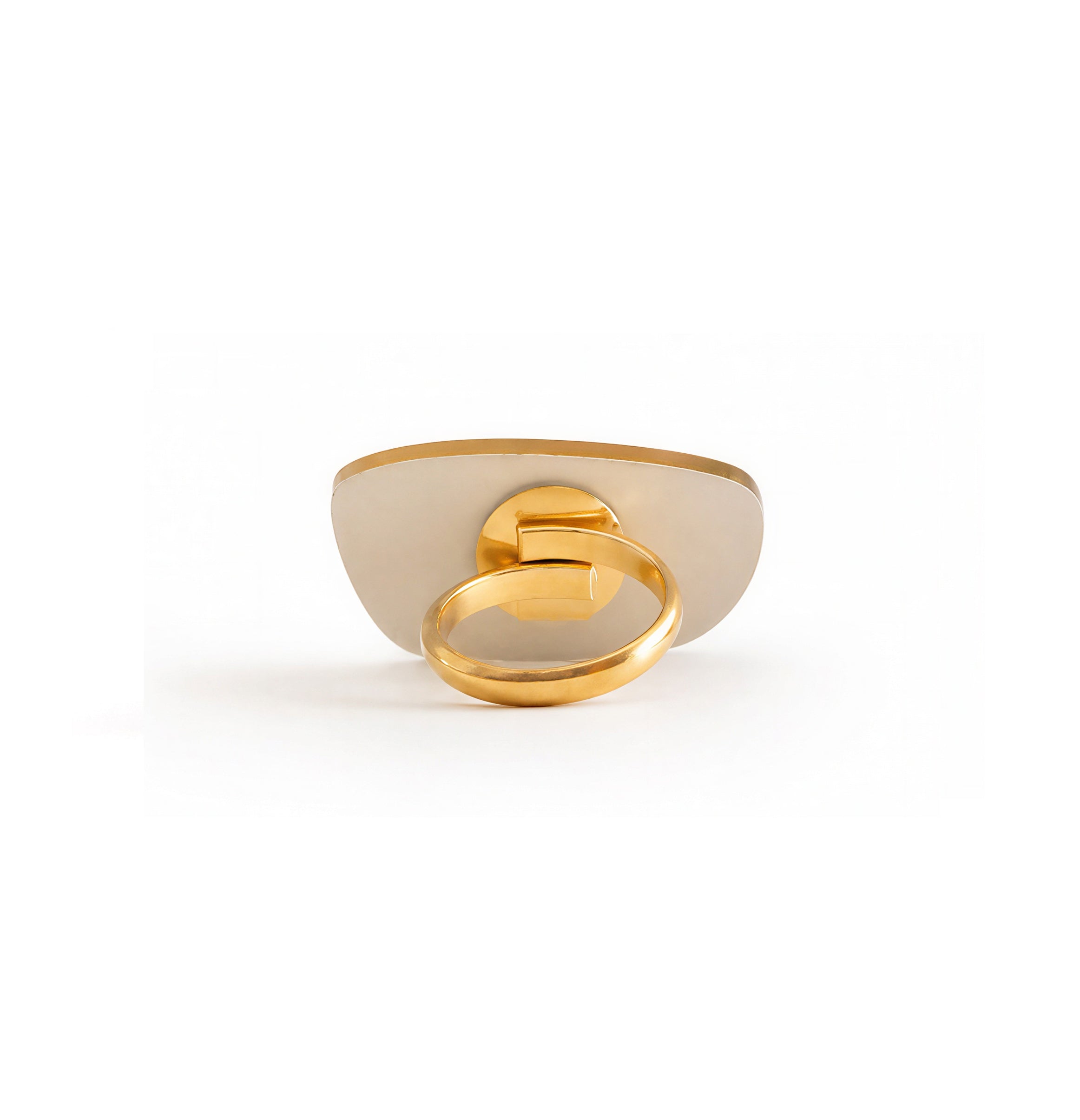 Δαχτυλίδι "Golden Rock" small