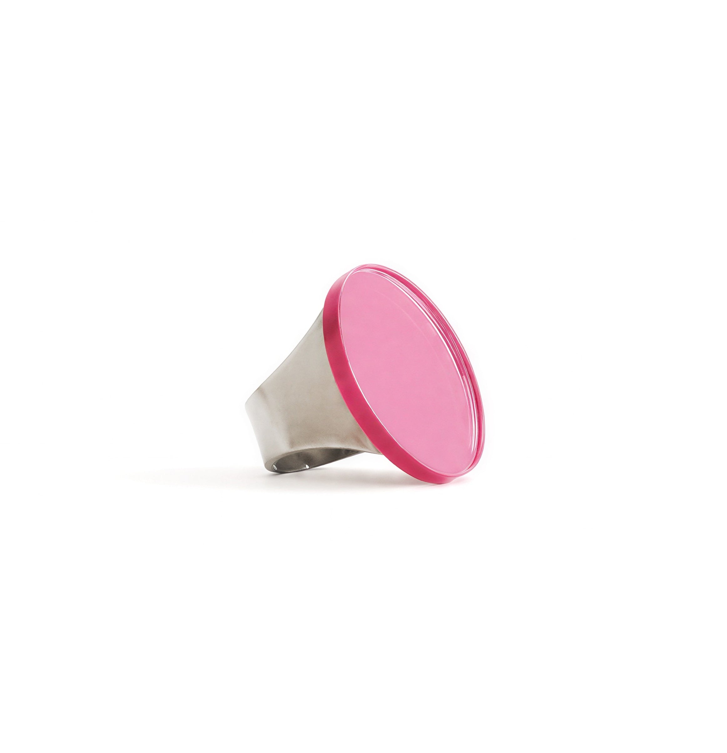 Δαχτυλίδι "Pink Disc" medium