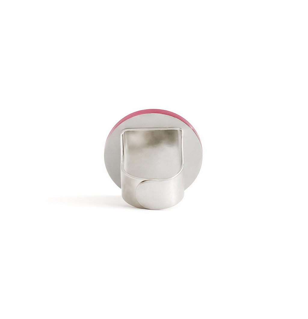 Δαχτυλίδι "Pink Disc" medium