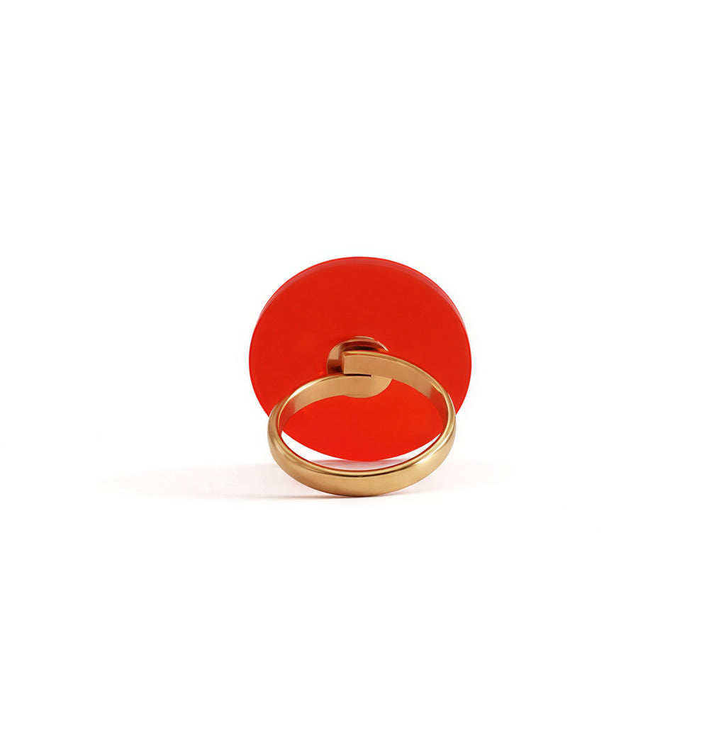 Δαχτυλίδι "Red Sand Disc" small