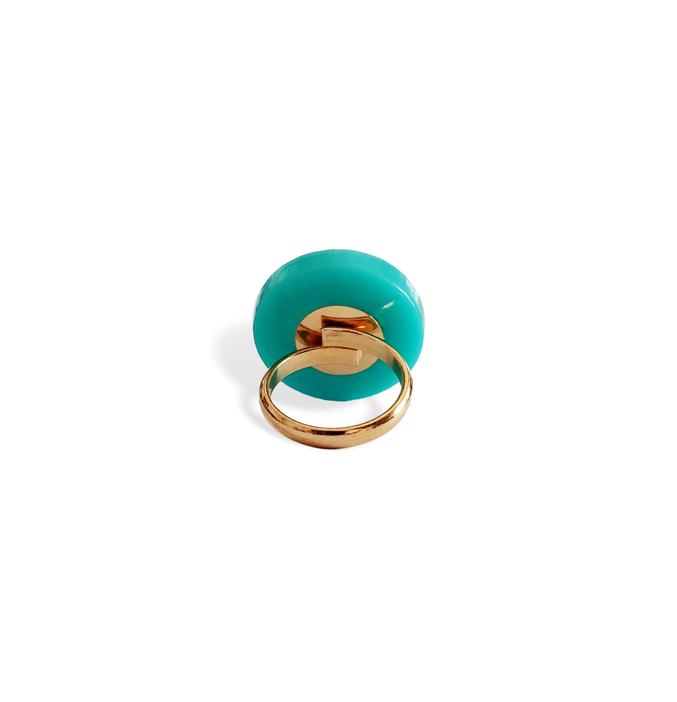 Δαχτυλίδι "Mint Disc" small