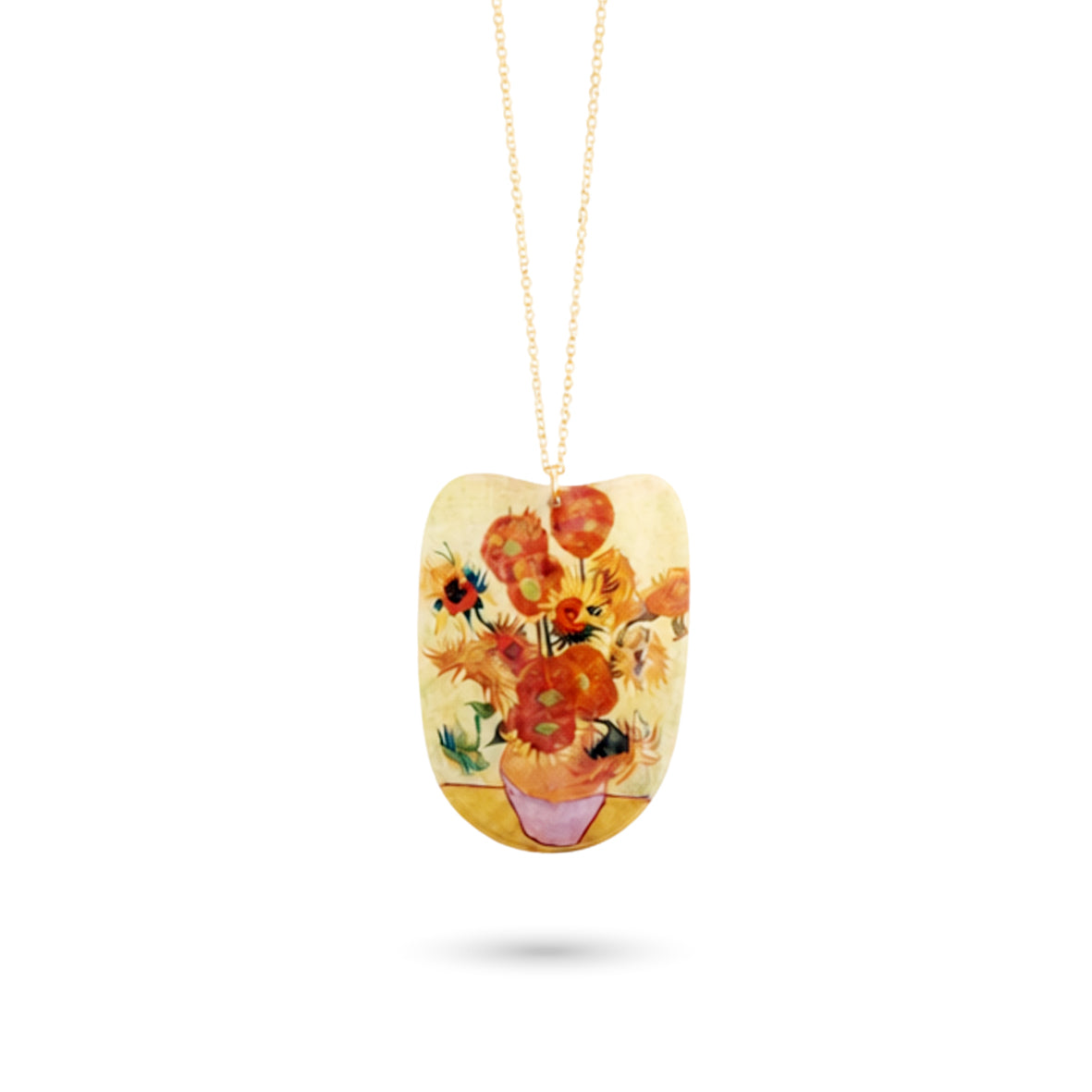 Necklace "Sunflowers" Vincent van Gogh