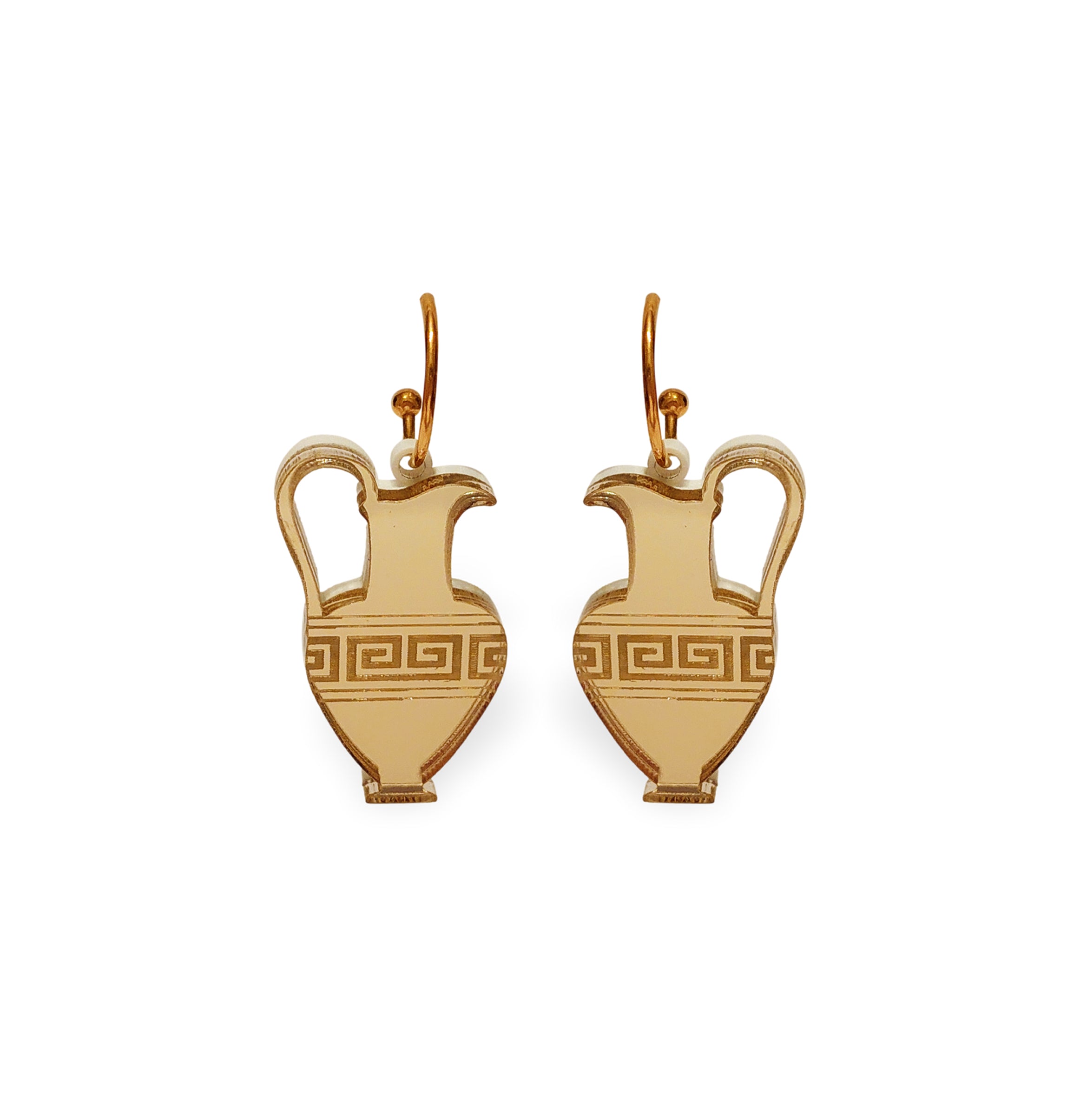 Ancient Greek "Oinochoe" earrings