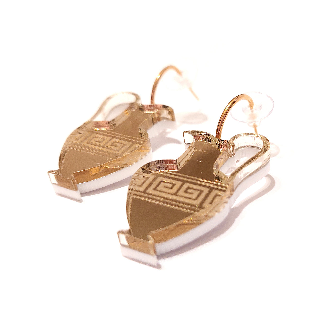 Ancient Greek "Oinochoe" earrings