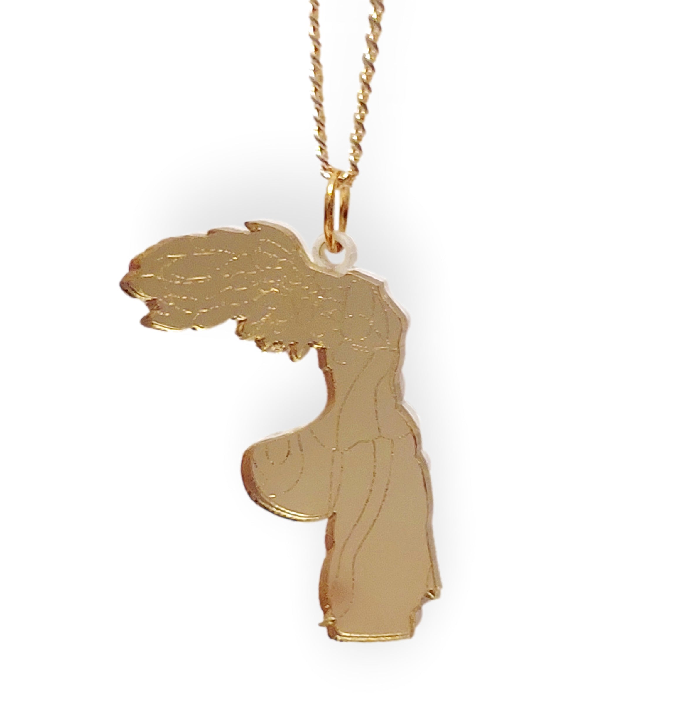 Ancient Greek necklace "Nike of Samothrace"