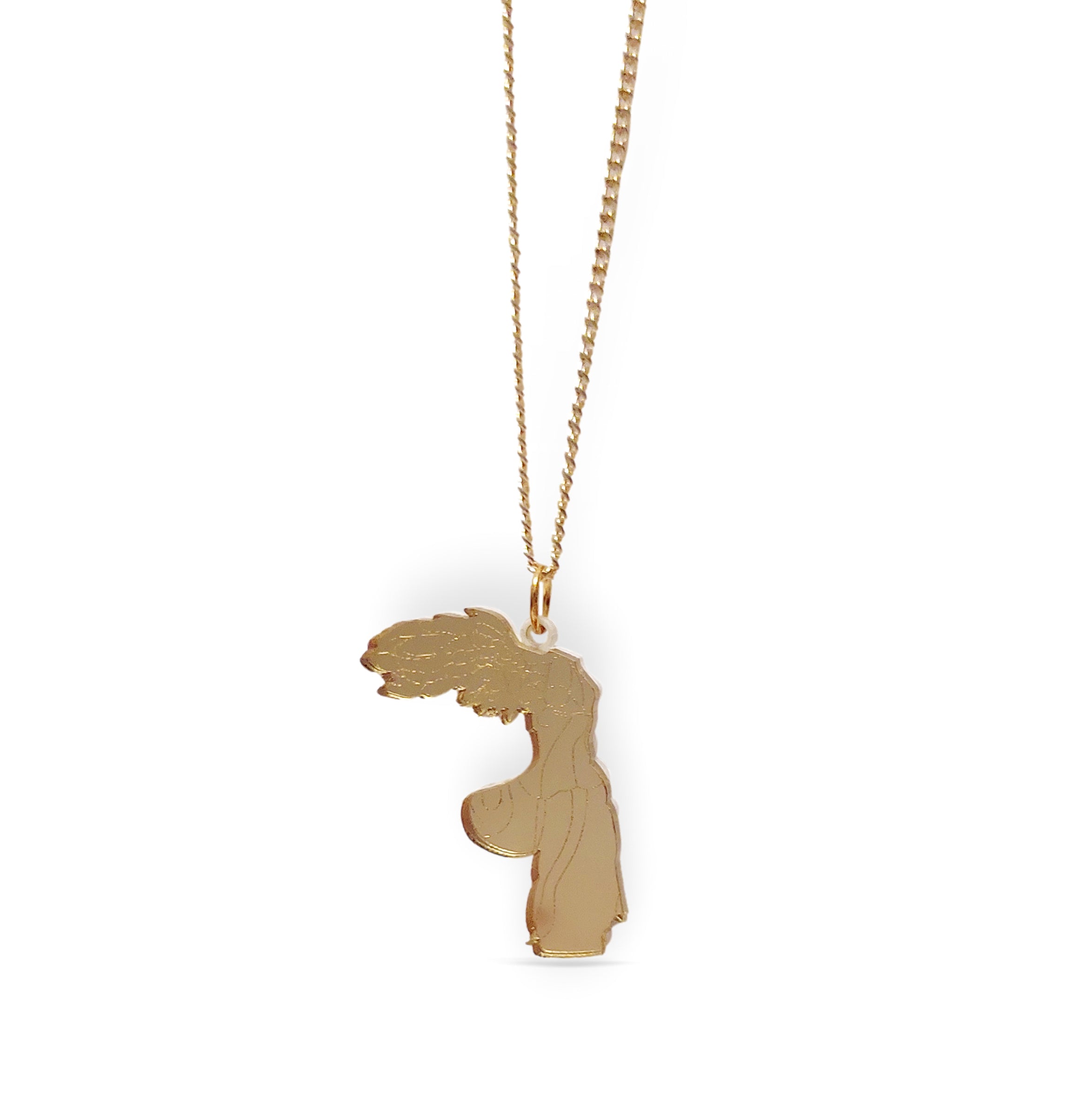 Ancient Greek necklace "Nike of Samothrace"