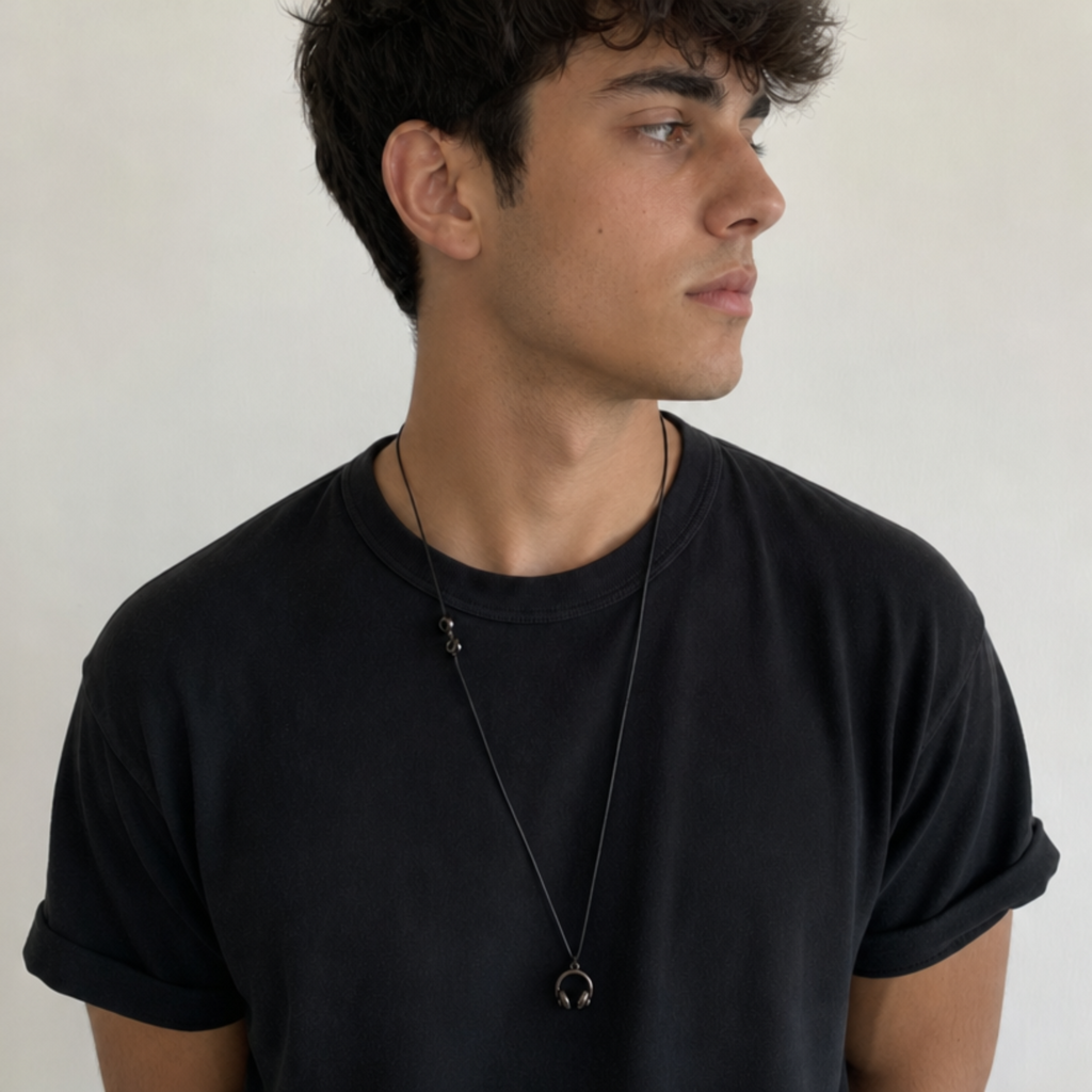 Κολιέ Unisex "Headphones"
