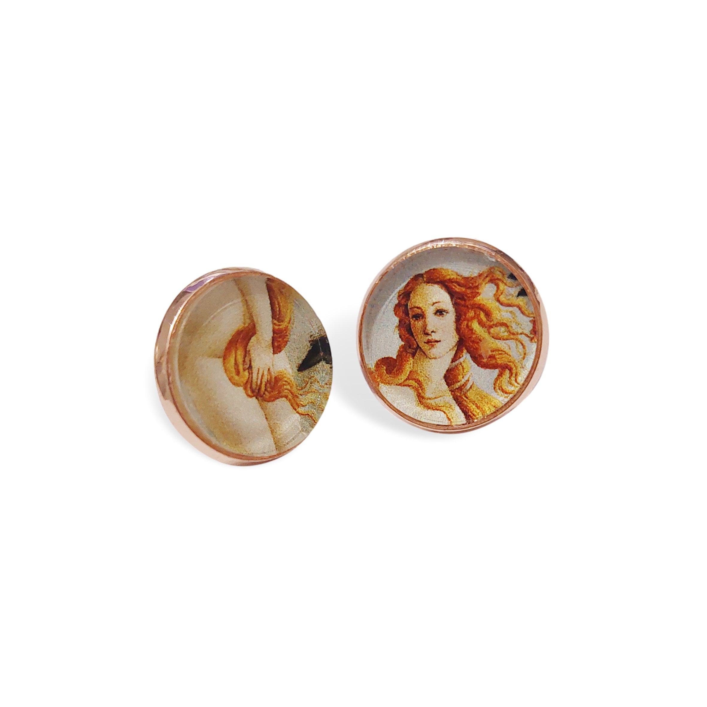 "Venere" Earrings, Sandro Botticelli